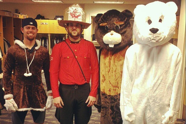 Instagram: Axford's Hilarious 'Bat Boy' Photo