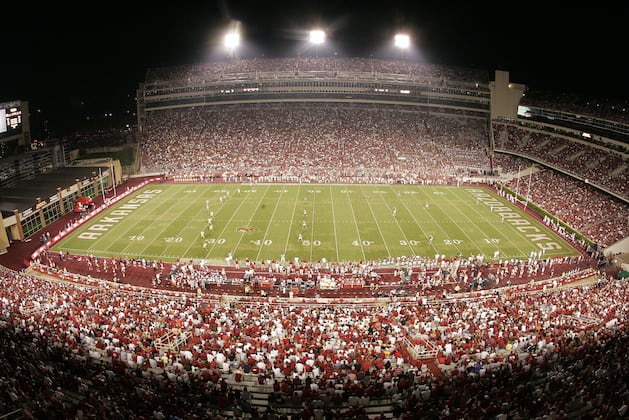 Razorback Stadium Recognized