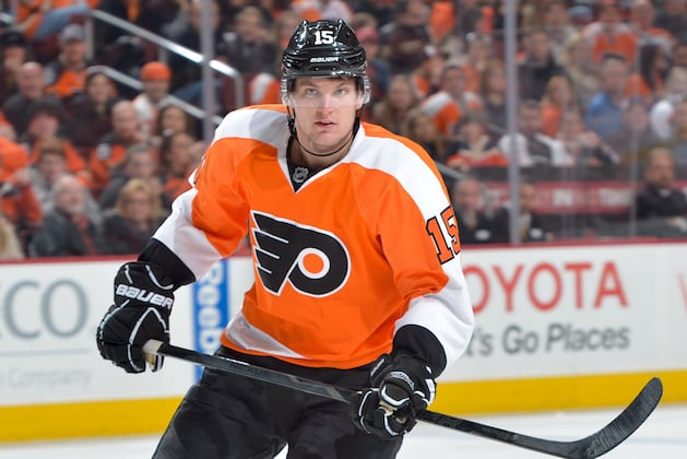 Rookie McGinn Happy to Re-Enter Flyers Lineup