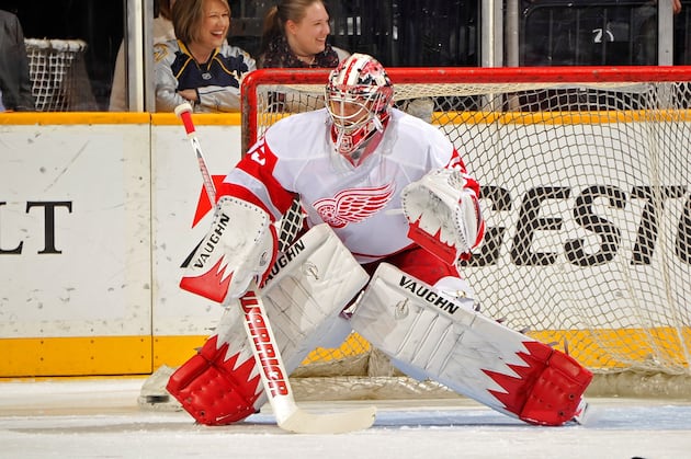 Red Wings' Howard Cleared After Blurry Vision Scare