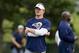 May 11, 2012; St. Louis, MO, USA; St. Louis Rams general manager Les Snead looks on during mini camp at ContinuityX Training Center. Mandatory Credit: Jeff Curry-USA TODAY Sports