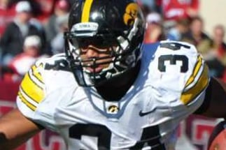 Iowa FB Brad Rogers, LB Jim Poggi End Football Careers Due to Injuries