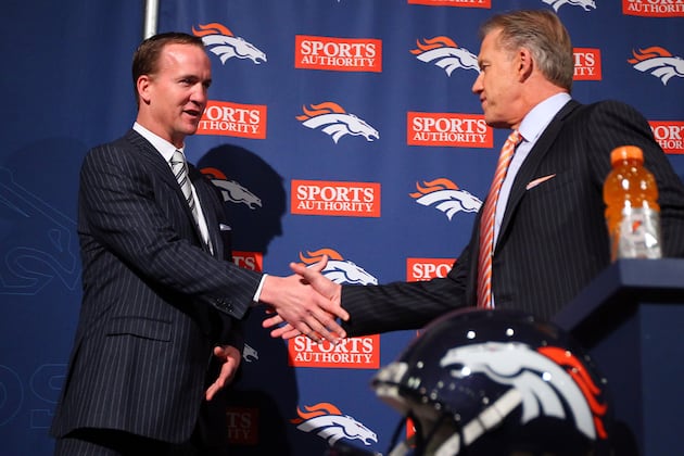 Elway Gives Peyton an A+ for 2012