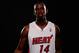 MIAMI, FL - SEPTEMBER 28: Terrel Harris #14 of the Miami Heat poses during media day at the American Airlines Arena on September 28, 2012 in Miami, Florida. (Photo by Chris Trotman/Getty Images)