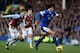 LIVERPOOL, ENGLAND - FEBRUARY 02: Marouane Fellaini of Everton moves away from Matthew Lowton of Aston Villa during the Barclays Premier League match between Everton and Aston Villa at Goodison Park on February 2, 2013 in Liverpool, England. (Photo by Clive Brunskill/Getty Images)