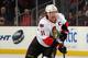 NEWARK, NJ - FEBRUARY 18: Daniel Alfredsson #11 of the Ottawa Senators skates against the New Jersey Devils at the Prudential Center on February 18, 2013 in Newark, New Jersey. The Senators defeated the Devils 2-1 in the shootout. (Photo by Bruce Bennett/Getty Images)