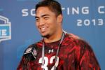 Grading Te'o's Press Conference at the Combine