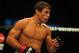 Jul 21, 2012; Calgary, AB, CANADA; Renan Barao during the interim bantamweight title bout of UFC 149 against Urijah Faber (not pictured) at the Scotiabank Saddledome. Mandatory Credit: Anne-Marie Sorvin-USA TODAY Sports