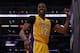 LOS ANGELES, CA - FEBRUARY 22: Dwight Howard #12 of the Los Angeles Lakers smiles after being fouled in the first half against the Portland Trail Blazers at Staples Center on February 22, 2013 in Los Angeles, California. NOTE TO USER: User expressly acknowledges and agrees that, by downloading and or using this photograph, User is consenting to the terms and conditions of the Getty Images License Agreement. (Photo by Jeff Gross/Getty Images)
