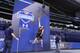 INDIANAPOLIS, IN - FEBRUARY 23: Luke Joeckel of Texas A&M takes part in the vertical jump during the 2013 NFL Combine at Lucas Oil Stadium on February 23, 2013 in Indianapolis, Indiana. (Photo by Joe Robbins/Getty Images)