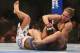 ANAHEIM, CA - FEBRUARY 23: Ronda Rousey fights Liz Carmouche during their UFC Bantamweight Title bout at Honda Center on February 23, 2013 in Anaheim, California. (Photo by Jeff Gross/Getty Images)