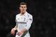 LYON, FRANCE - FEBRUARY 21: Gareth Bale of Spurs looks on during the UEFA Europa League Round of 32, second leg match between Olympique Lyonnais and Tottenham Hotspur FC at Stade de Gerland on February 21, 2013 in Lyon, France. (Photo by Jamie McDonald/Getty Images)