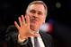 LOS ANGELES, CA - JANUARY 06: Head coach Mike D'Antoni of the Los Angeles Lakers complains to a referee in the game with the Denver Nuggets at Staples Center on January 6, 2013 in Los Angeles, California. NOTE TO USER: User expressly acknowledges and agrees that, by downloading and or using this photograph, User is consenting to the terms and conditions of the Getty Images License Agreement. (Photo by Stephen Dunn/Getty Images)