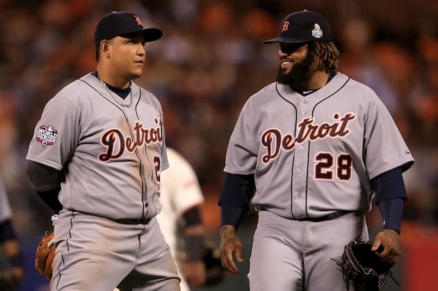 Prince Fielder, Miguel Cabrera Homer in Spring Home Opener