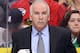 GLENDALE, AZ - JANUARY 20: Head coach Joel Quenneville of the Chicago Blackhawks watches from the bench during the NHL game against the Phoenix Coyotes at Jobing.com Arena on January 20, 2013 in Glendale, Arizona. The Blackhawks defeated the Coyotes 6-4. (Photo by Christian Petersen/Getty Images)