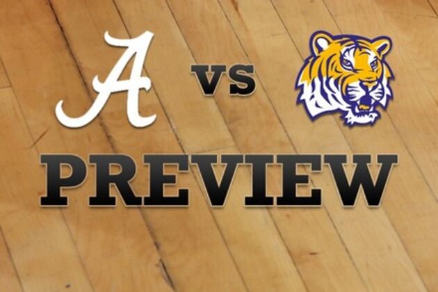 Alabama vs. LSU: Full Game Preview