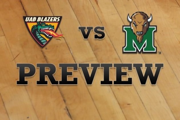 UAB vs. Marshall: Full Game Preview