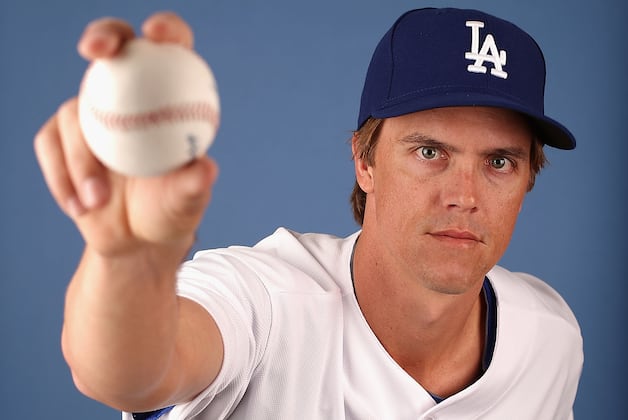 Zack Greinke Tosses 2 Scoreless in Dodgers Debut