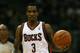 MILWAUKEE - NOVEMBER 16: Brandon Jennings #3 of the Milwuakee Bucks brings the ball upcourt against the Dallas Mavericks at the Bradley Center on November 16, 2009 in Milwaukee, Wisconsin. The Mavericks defeated the Bucks 115-113 in overtime. (Photo by Jonathan Daniel/Getty Images)