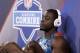 INDIANAPOLIS, IN - FEBRUARY 24: Montee Ball of Wisconsin looks on during the 2013 NFL Combine at Lucas Oil Stadium on February 24, 2013 in Indianapolis, Indiana. (Photo by Joe Robbins/Getty Images)