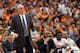 SYRACUSE, NY - FEBRUARY 23: Head coach Jim Boeheim of the Syracuse Orange reacts after a play during the game against the Georgetown Hoyas at the Carrier Dome on February 23, 2013 in Syracuse, New York. (Photo by Nate Shron/Getty Images)