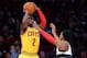 HOUSTON, TX - FEBRUARY 15: Kyrie Irving #2 of the Cleveland Cavaliers and Team Shaq shoots the ball over Bradley Beal #3 of the Washington Wizards and Team Chuck in the BBVA Rising Stars Challenge 2013 part of the 2013 NBA All-Star Weekend at the Toyota Center on February 15, 2013 in Houston, Texas. NOTE TO USER: User expressly acknowledges and agrees that, by downloading and or using this photograph, User is consenting to the terms and conditions of the Getty Images License Agreement. (Photo by Ronald Martinez/Getty Images)