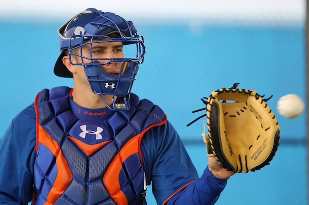 Mets' Matt Harvey, Travis d'Arnaud Make a Quick Connection