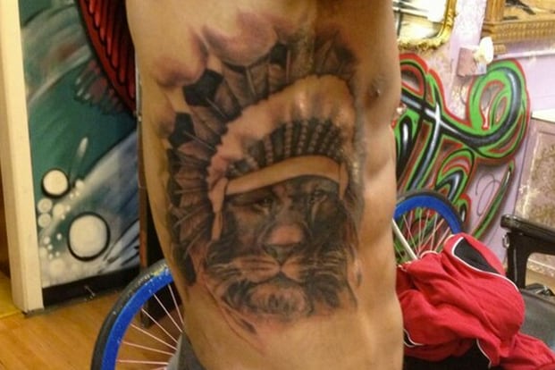 Nebraska Football: Kenny Bell's New Lion Tattoo (PHOTO)