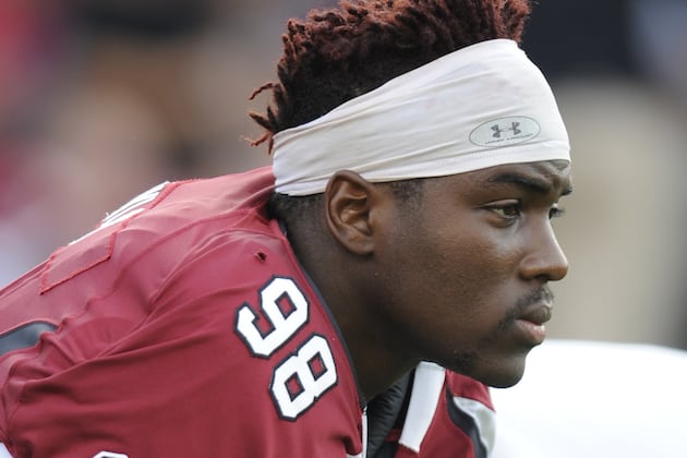 Lions Interview Rangy South Carolina Defensive End Devin Taylor
