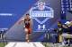 INDIANAPOLIS, IN - FEBRUARY 25: Manti Te'o of Notre Dame runs the 40-yard dash during the 2013 NFL Combine at Lucas Oil Stadium on February 25, 2013 in Indianapolis, Indiana. (Photo by Joe Robbins/Getty Images)