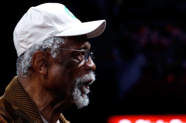 Here's Old Footage of Bill Russell Going Coast to Coast and Jumping Over a Guy