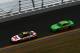 DAYTONA BEACH, FL - FEBRUARY 24: Greg Biffle, driver of the #16 3M FordMobil 1/Burger King, and Danica Patrick, driver of the #10 GoDaddy.com Chevrolet, race during the NASCAR Sprint Cup Series Daytona 500 at Daytona International Speedway on February 24, 2013 in Daytona Beach, Florida. (Photo by Mike Ehrmann/Getty Images)