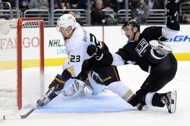 Ducks' 6-Game Winning Streak Snapped in Loss to Kings