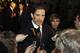 Vice president of NHL Player Safety Brendan Shanahan meets with reporters during the 2011 Hall of Fame Induction ceremony.