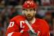 DETROIT, MI - JANUARY 25: Henrik Zetterberg #40 of the Detroit Red Wings takes a break against the Minnesota Wild at Joe Louis Arena on January 25, 2013 in Detroit, Michigan. (Photo by Gregory Shamus/Getty Images)