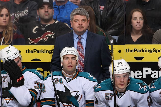 Sharks Coach McLellan Doesn't Think He's Lost the Room