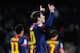 BARCELONA, SPAIN - FEBRUARY 23: Lionel Messi of FC Barcelona celebrates after scoring his team's second goal during the La Liga match between FC Barcelona and Sevilla FC at Camp Nou on February 23, 2013 in Barcelona, Spain. (Photo by David Ramos/Getty Images)