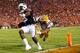 AUBURN, AL - SEPTEMBER 22: Onterio McCalebb #23 of the Auburn Tigers scores a touchdown past Eric Reid #1 of the LSU Tigers at Jordan Hare Stadium on September 22, 2012 in Auburn, Alabama. (Photo by Kevin C. Cox/Getty Images)