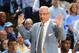 Feb 23, 2013; Chapel Hill, NC, USA; North Carolina Tar Heels head coach Roy Williams reads on the sidelines. The Tar Heels defeated the Wolfpack 76-65 as the Dean E. Smith Center. Mandatory Credit: Bob Donnan-USA TODAY Sports