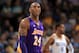 DENVER, CO - FEBRUARY 25: Kobe Bryant #24 of the Los Angeles Lakers looks on against the Denver Nuggets at the Pepsi Center on February 25, 2013 in Denver, Colorado. The Nuggets defeated the Lakers 119-108. NOTE TO USER: User expressly acknowledges and agrees that, by downloading and or using this photograph, User is consenting to the terms and conditions of the Getty Images License Agreement. (Photo by Doug Pensinger/Getty Images)
