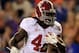 GAINESVILLE, FL - OCTOBER 01: Eddie Lacy #42 of the Alabama Crimson Tide runs for yardarge during a game against the Florida Gators at Ben Hill Griffin Stadium on October 1, 2011 in Gainesville, Florida. (Photo by Sam Greenwood/Getty Images)