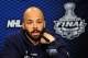 VANCOUVER, BC - JUNE 04: Manny Malhotra #27 of the Vancouver Canucks speaks to the media after defeating the Boston Bruins in Game Two of the 2011 NHL Stanley Cup Final at Rogers Arena on June 4, 2011 in Vancouver, British Columbia, Canada. (Photo by Rich Lam/Getty Images)