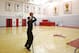 Feb 11, 2013; Deerfield, IL, USA; Chicago Bulls point guard Derrick Rose shoots during a rehab session as he recovers from an ALC injury at the Berto Center. Mandatory Credit: Jerry Lai-USA TODAY Sports
