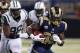 ST. LOUIS, MO - NOVEMBER 18: Running back Steven Jackson #39 of the St. Louis Rams runs up the field during the game against the New York Jets at the Edward Jones Dome on November 18, 2012 in St. Louis, Missouri. (Photo by David Welker/Getty Images)