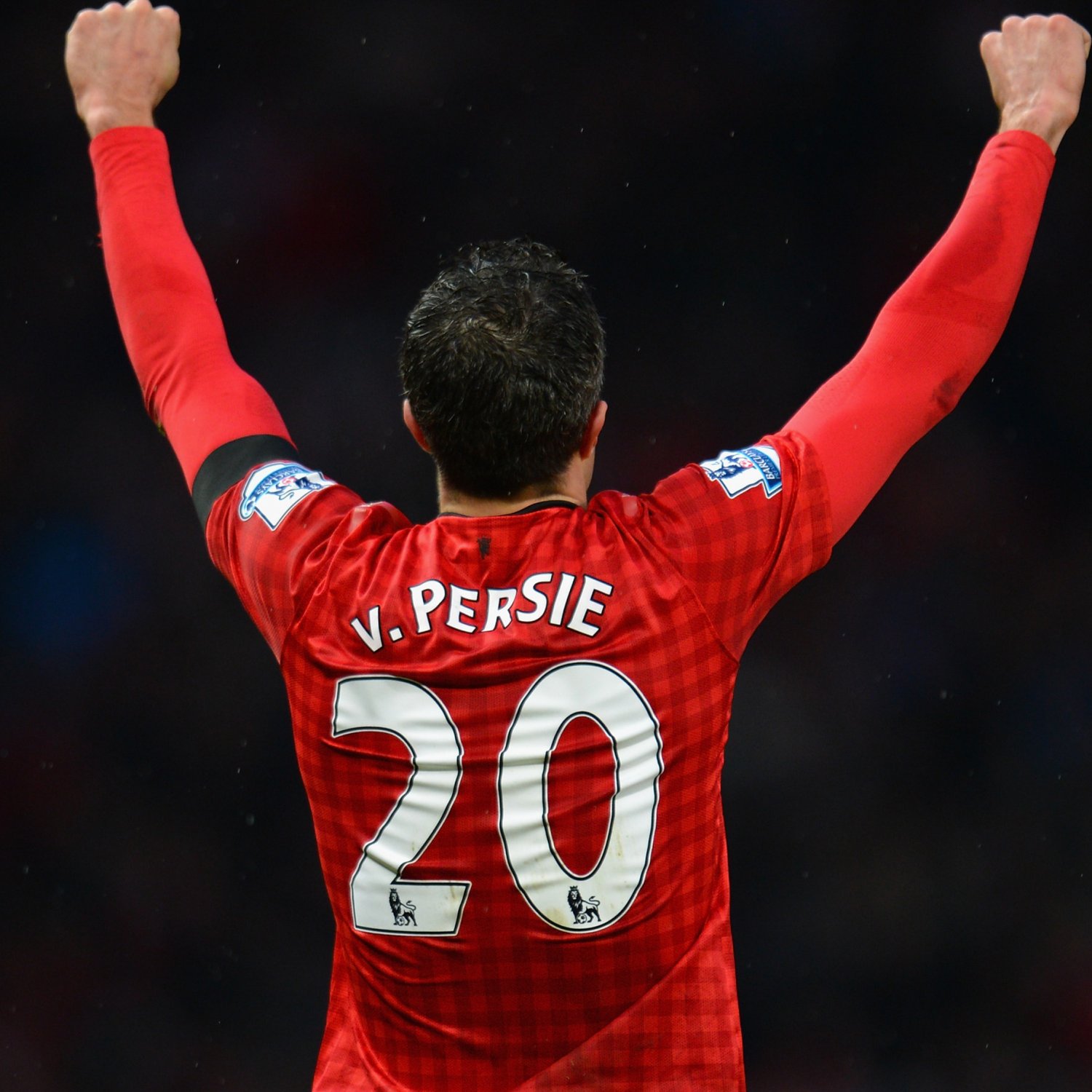 van persie man utd shirt