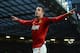 MANCHESTER, ENGLAND - FEBRUARY 10: Robin van Persie of Manchester United celebrates scoring his team's second goal during the Barclays Premier League match between Manchester United and Everton at Old Trafford on February 10, 2013 in Manchester, England. (Photo by Shaun Botterill/Getty Images)