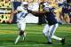ATLANTA, GA - OCTOBER 27: Tevin Washington #13 of the Georgia Tech Yellow Jackets pressured by Ezekiel Ansah #47 of the BYU Cougars at Bobby Dodd Stadium on October 27, 2012 in Atlanta, Georgia. (Photo by Scott Cunningham/Getty Images)