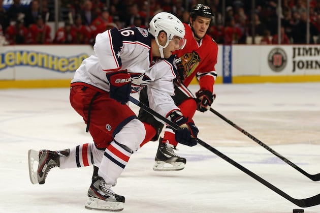 Blue Jackets' Brassard Leaves Game with Upper-Body Injury