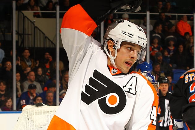 Flyers' Danny Briere Not Interested in Change of Address