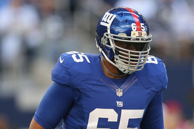 Will Beatty Resigns with Giants on Five-Year Deal Worth Up to $38.75 Million